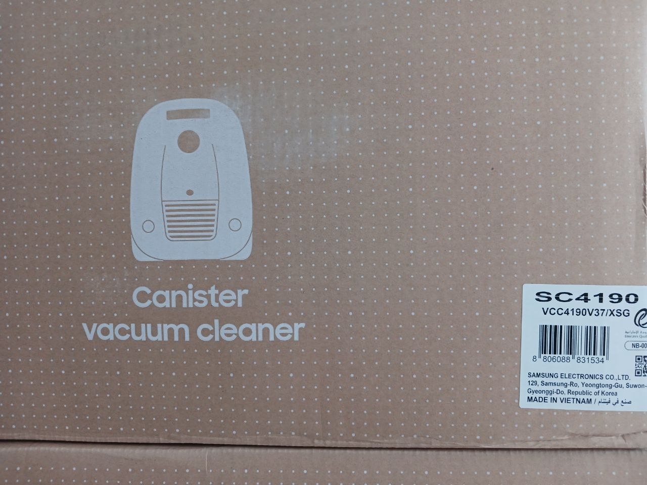 تشخیص جاروبرقی سامسونگ SC4190 اصل از تقلبی