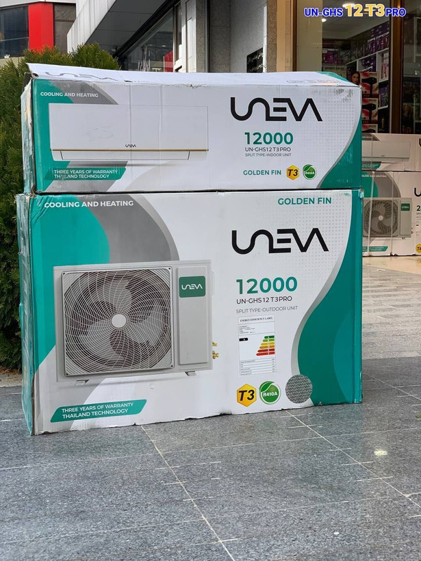 کولرگازی یونیوا| UNEWA مدل پرو UN-GHS PRO T3 بدون اینورتر موتور T3