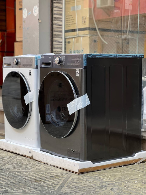 ماشین لباسشویی ال جی|LG مدل WDR1307BWP ظرفیت ۱۳ کیلوگرم خشک کن دار