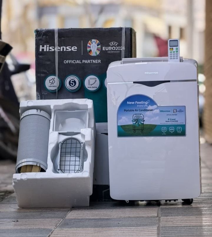 کولر گازی پرتابل هایسنس |Hisenseمدل AP-12HW4RNPS00 ظرفیت 12000