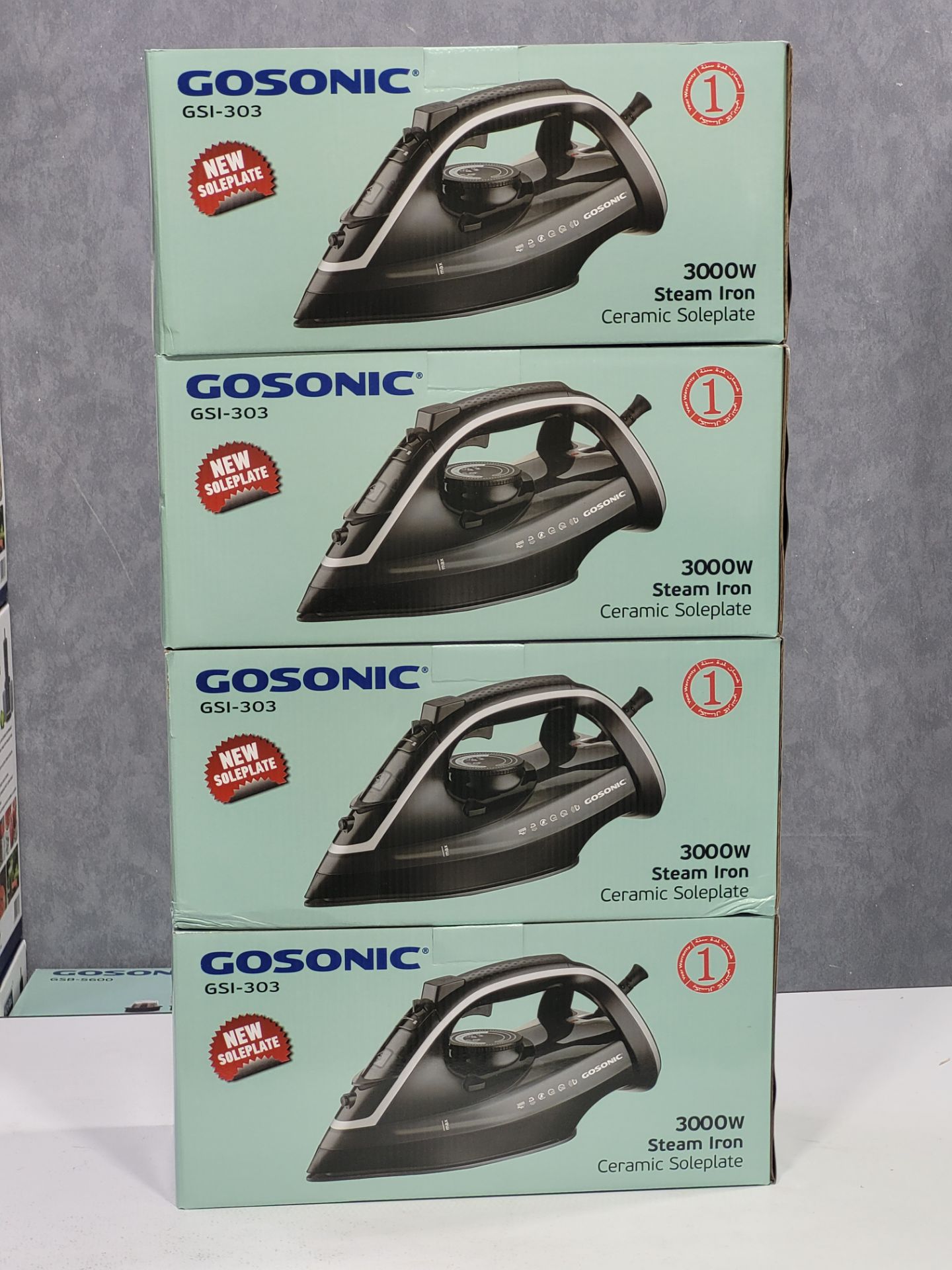 اتو گوسونیک|Gosonicمدل GSI303 دوکاره