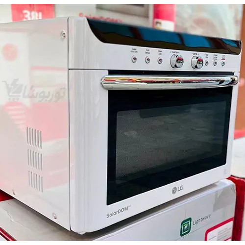 سولاردام ال جی|LG مدلMA3882RCW ظرفیت ۳۸ لیتر با 12 برنامه اصلی با گارانتی معتبر