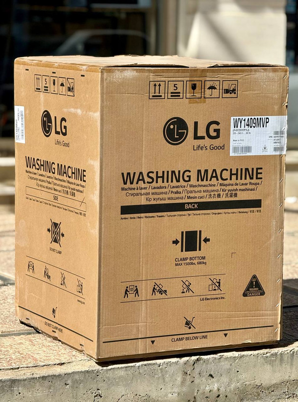 ماشین لباسشویی 9 کیلوگرم ال جی|LG مدل WY1409MVP اصلی با گارانتی معتبر