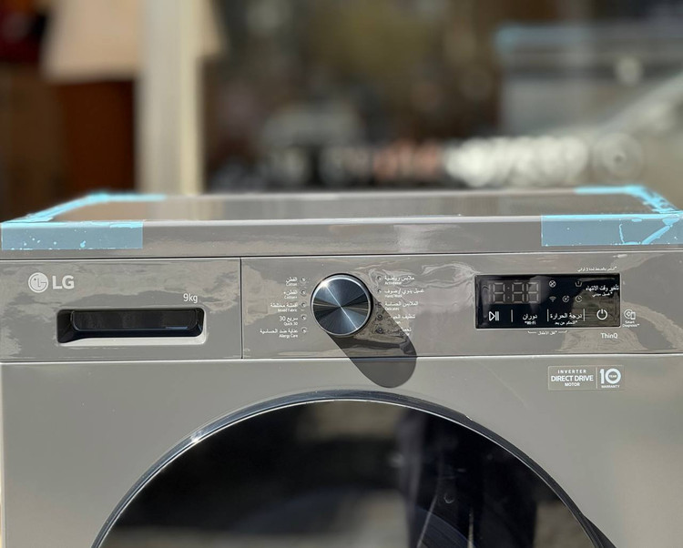 ماشین لباسشویی 9 کیلوگرم ال جی|LG مدل WY1409MVP اصلی با گارانتی معتبر