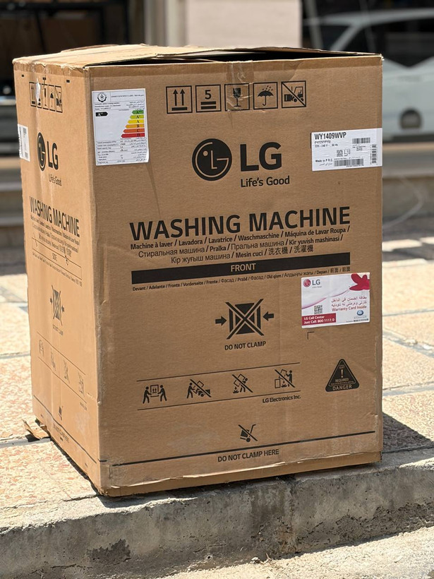 ماشین لباسشویی 9 کیلوگرم ال جی|LG مدل WY1409MVP اصلی با گارانتی معتبر