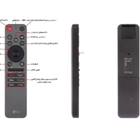 تلویزیون ال جی مدل 55NU840B6LA سایز ۵۵ اینچ Ultra HD 4K