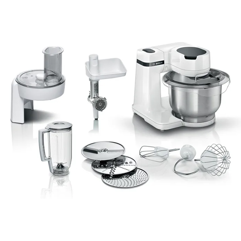 ماشین آشپزخانه بوش|Bosch مدل MUMS2EW30 ظرفیت ۳.۸ لیتر با کاسه استیل