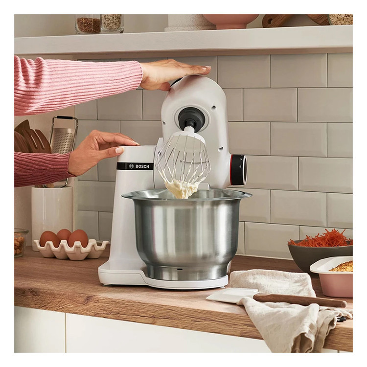 ماشین آشپزخانه بوش|Bosch مدل MUMS2EW30 ظرفیت ۳.۸ لیتر با کاسه استیل