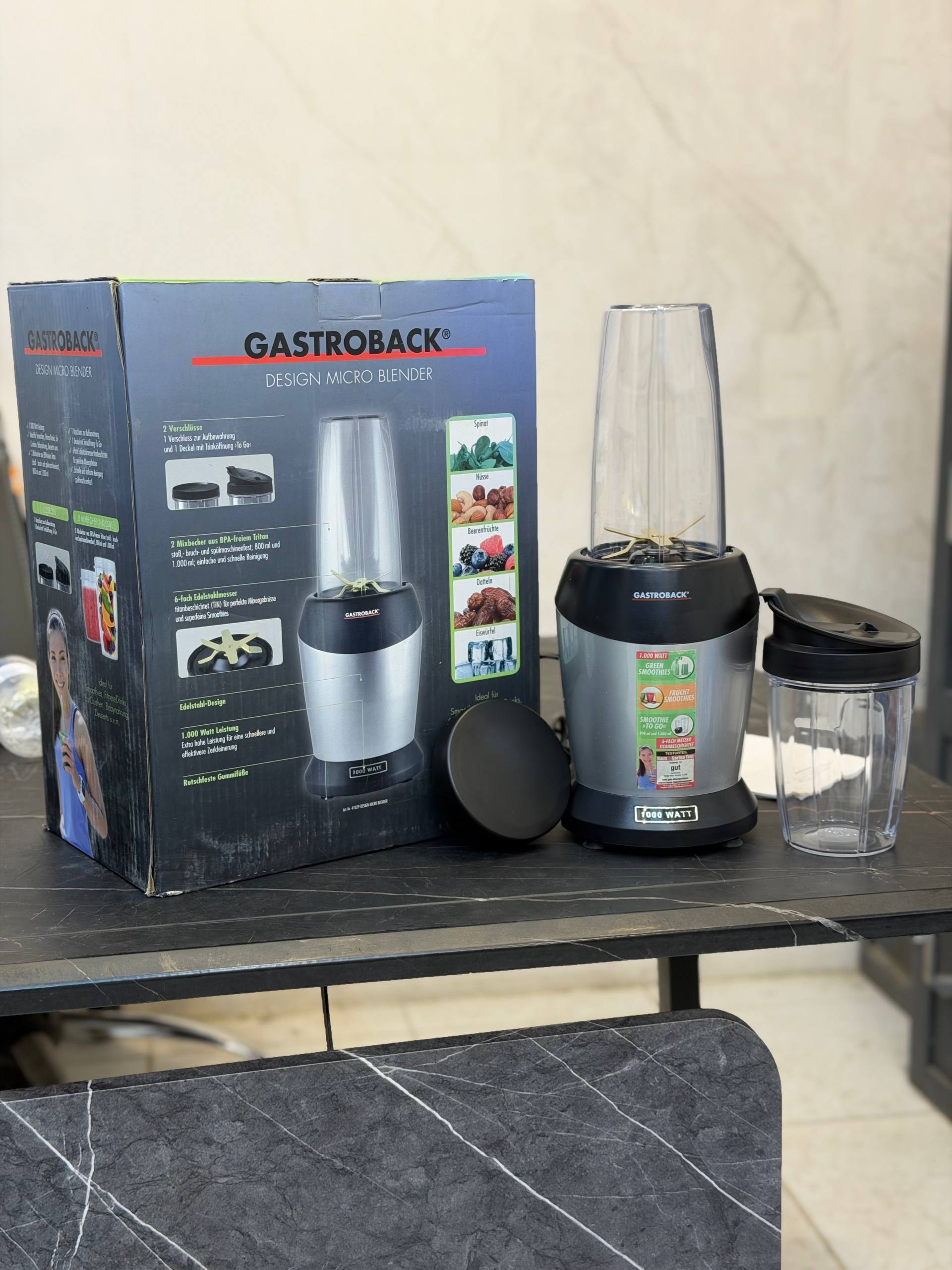 مخلوط کن گاستروبک|Gastroback مدل 41029 DESIGN MICRO BLENDER
